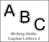 Writing Skills - Capital Letters (2 of 4) Printable Worksheet